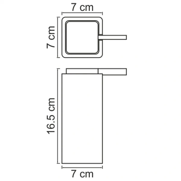 Дозатор для мыла WasserKRAFT Oder белый - фото 2