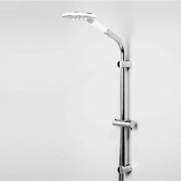 Душевой гарнитур WasserKRAFT хром/белый - фото 3
