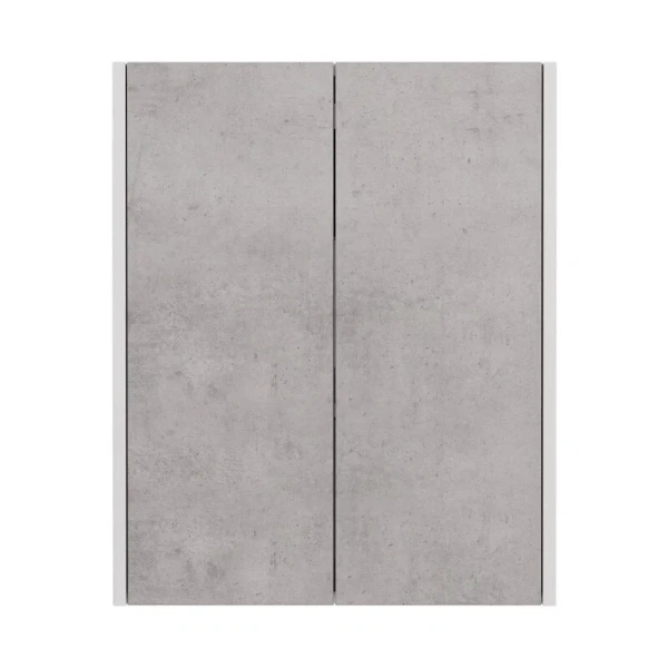 Шкаф подвесной Lemark Combi 60 см бетон, недорого - фото 4