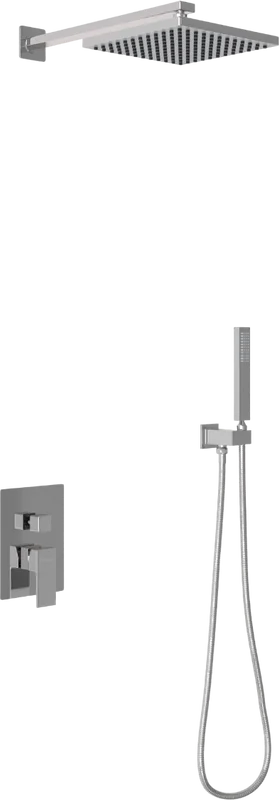 Душевой комплект BERGES Ventas хром сильвер - фото 1