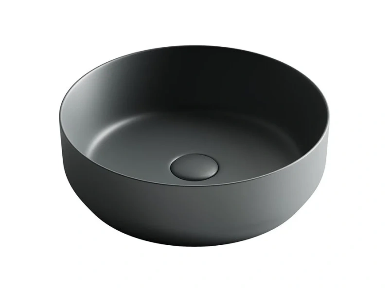 Раковина Ceramica Nova Element 39 см темный антрацит матовая - фото 1