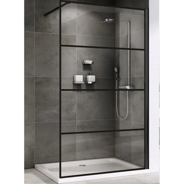 Душевая перегородка Abber Immer Offen 120 см стекло прозрачное - фото 1