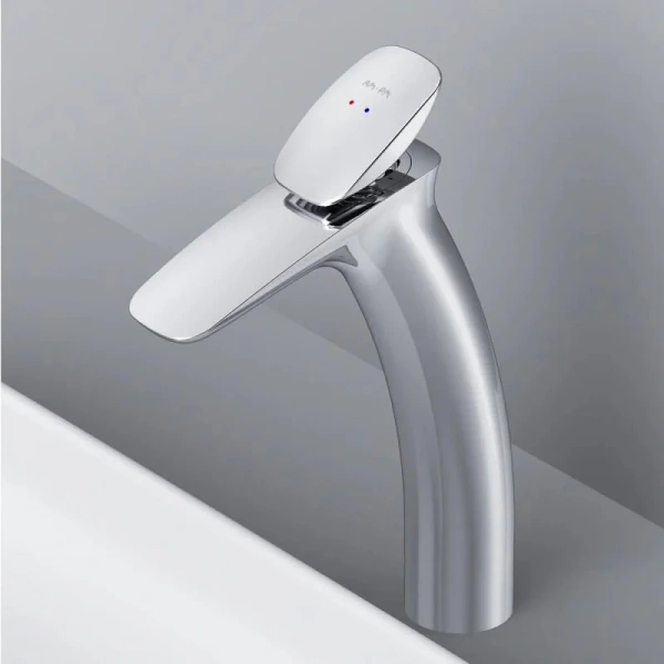 Смеситель для раковины AM.PM Spirit 2.0 высокий хром, на столешницу - фото 6