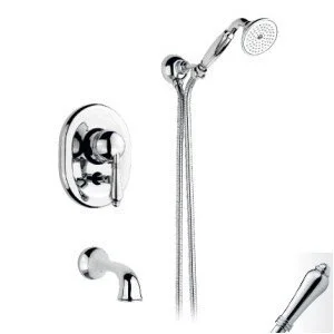 Смеситель для ванны, ручка 75 El Capitan, Nicolazzi Cinquanta 3400