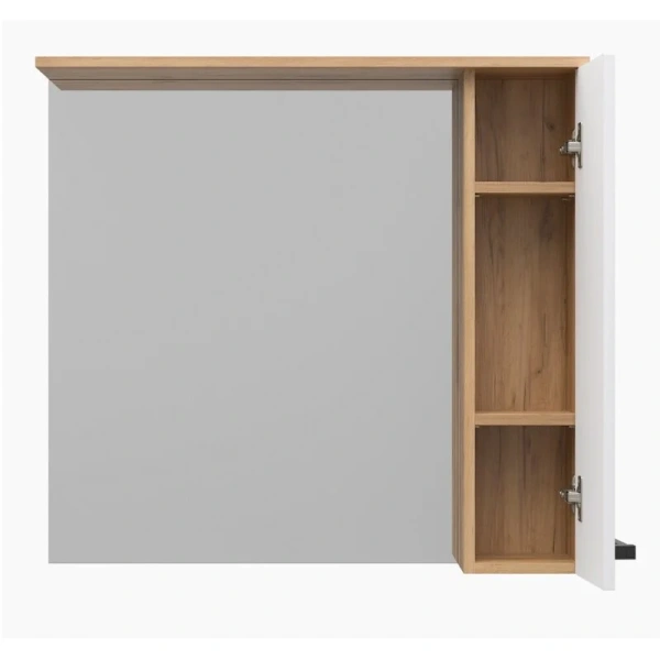 Зеркальный шкаф Misty Крафт П-Кра-02080-011 80 см ЛДСП, по запросу index_1 - фото 8