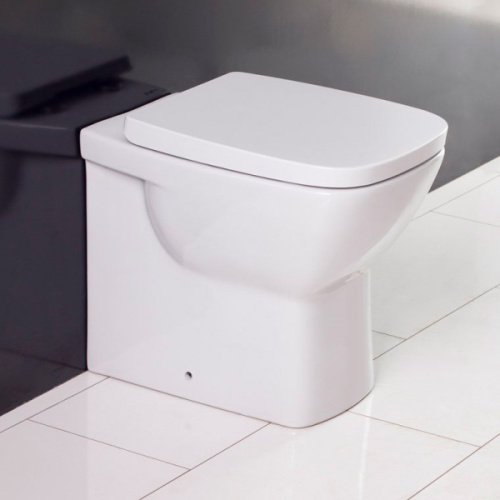 Унитаз напольный Belbagno Lago BB128CB с горизонтальным выпуском, белый - фото 2