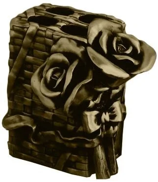 Подставка для зубных щёток, бронза, Art&Max Rose - фото 2