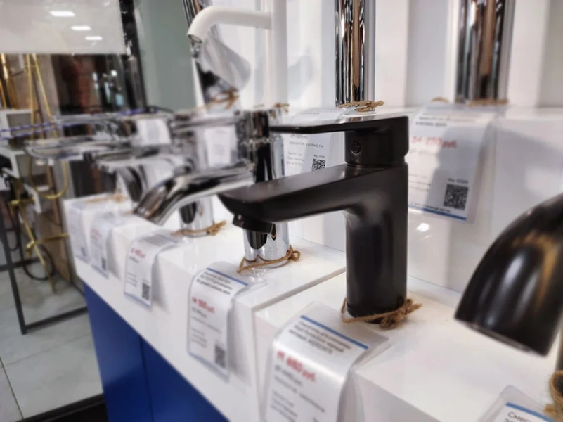 Смеситель для раковины Kludi Pure&Style черный матовый, современные, hi-tech - фото 3