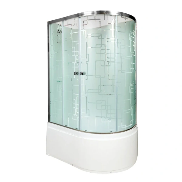 Душевая кабина Deto EM4512 120x80 см без крыши - фото 3