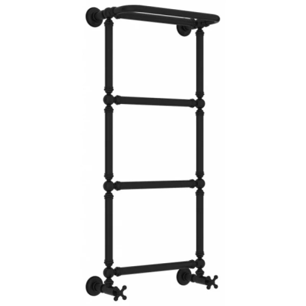 Полотенцесушитель водяной Сунержа Ренессанс 40х96 см черный матовый - фото 1