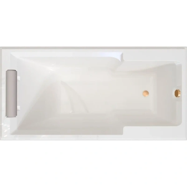 Акриловая ванна Fra Grande Русильон 4-01-4-0-1-424, 180 x 90 см, рама-подставка на декоративных ножках, комплект панелей, рама-подставка на декоративных ножках, комплект панелей, подголовник, белая/бронза - фото 4