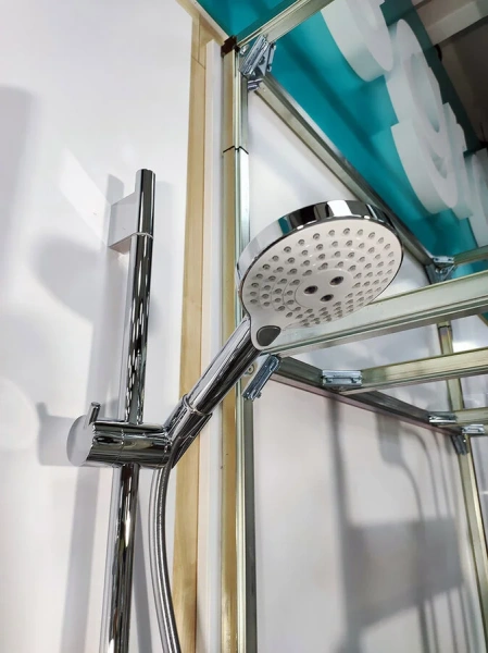 Душевой гарнитур Hansgrohe Raindance Select S хром/белый, душевые гарнитуры index_1 - фото 7