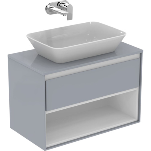 Столешница Ideal Standard Connect Air 80 см светло-серая с белым, в наличии - фото 2