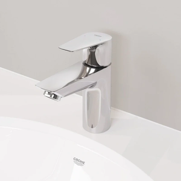 Смеситель для раковины Grohe BauEdge хром - фото 3