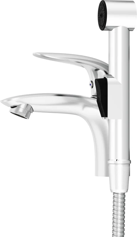 Смеситель с гигиеническим душем Damixa Palace Bit хром - фото 4