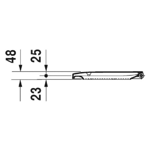 Крышка-сидение Duravit Happy D.2 петли нержавеющая сталь - фото 3