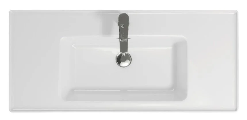 Раковина Cersanit Crea 100 см подвесная - фото 4