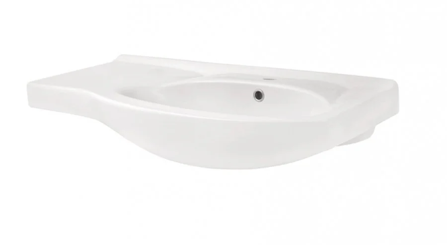 Тумба с раковиной подвесная Акватон Инди 1A188401ND 80 см с дверцей и ящиком