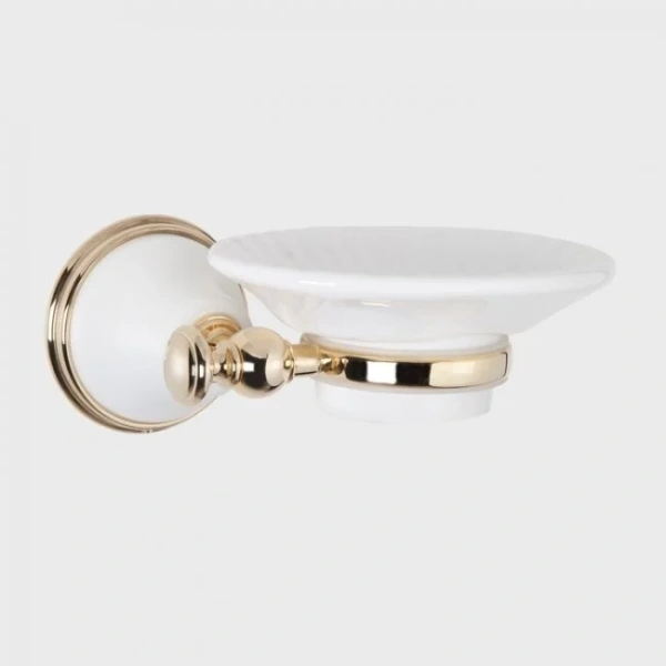 Мыльница Tiffany World Harmony цвет белый/золото index_1 - фото 3