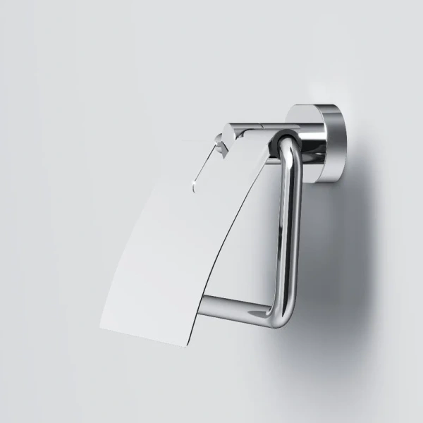 Держатель для туалетной бумаги Am.Pm Sense с крышкой хром, современные, hi-tech index_1 - фото 8