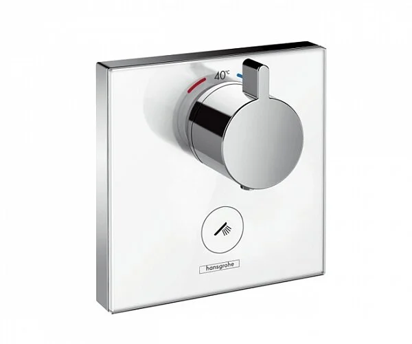 Смеситель для душа Hansgrohe ShowerSelect Highflow 15735 с кнопкой "Ручной душ"