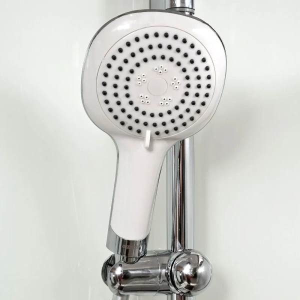 Душевая кабина Deto V 80х80 см средний поддон, стеклянные, прозрачные - фото 7