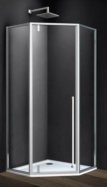 Душевой уголок Vincea Penta 90x90 см хром - фото 1