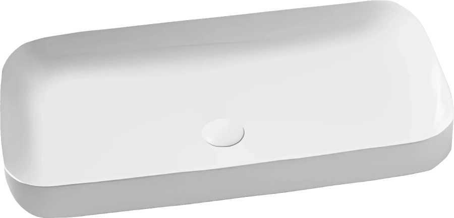 Раковина Azzurra Elegance 90 см прямоугольная - фото 1