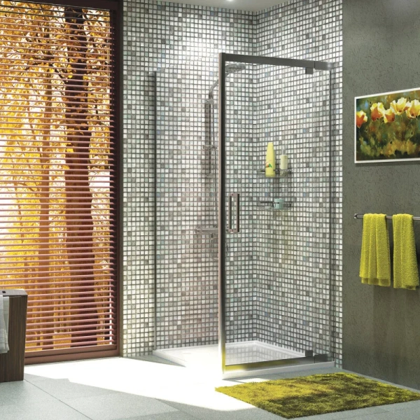 Душевой уголок WasserKRAFT Berkel 80х90 см профиль хром - фото 3