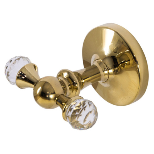 Крючок для ванной Art&Max Antic Crystal AM-2686SJ, хром, бронза, золото - фото 3