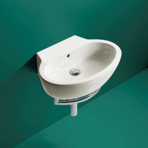 Раковина, цвет белый, Simas LFT Spazio LFT 24 BI, подвесные, накладные (на столешницу) - фото 2