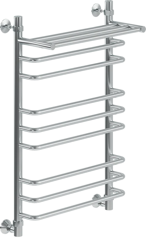 Полотенцесушитель водяной Ника Quadro 80x40 см хром - фото 1