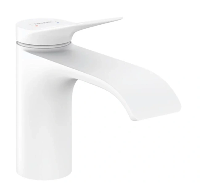 Смеситель для раковины Hansgrohe Vivenis с донным клапаном, белый матовый - фото 1