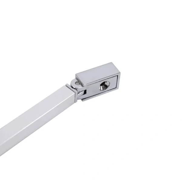 Душевая перегородка Cezares Liberta 100 см стекло графит, профиль хром, недорогие, стеклянные - фото 6