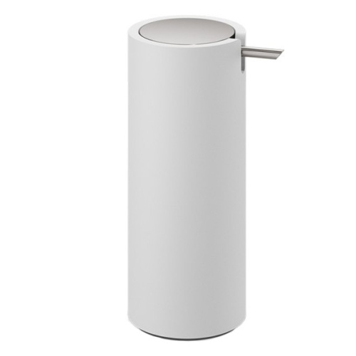 Дозатор для мыла Decor Walther Stone белый/сталь матовая - фото 1