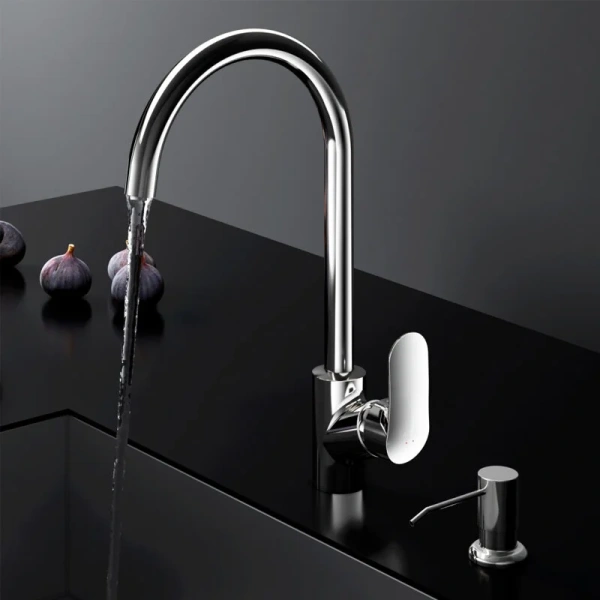 Смеситель для кухни AM.PM Like F8007D с универсальным диспенсером - фото 4