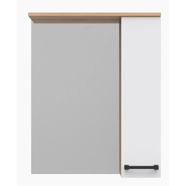 Зеркальный шкаф Misty Крафт 60 см левый, 60 см - фото 3