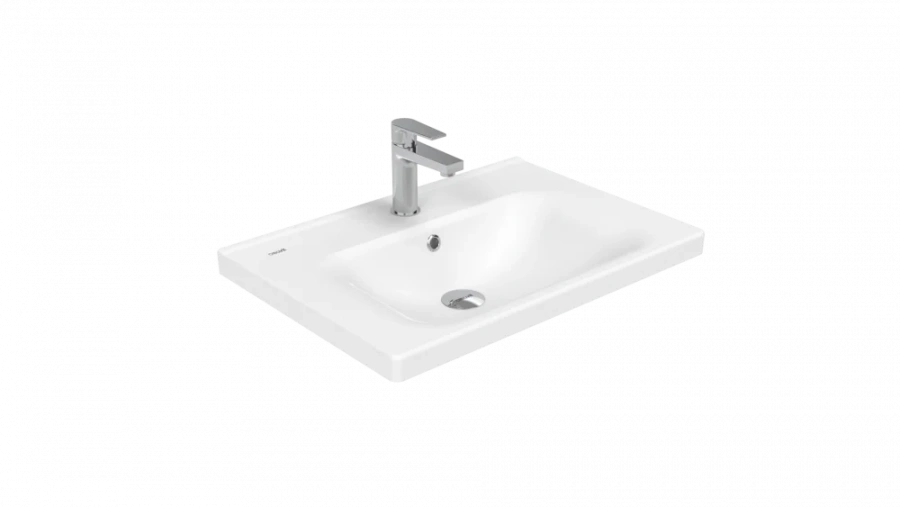 Раковина Creavit Eksen 65 см прямоугольная - фото 1