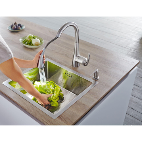 Смеситель для кухни, нержавеющая сталь, Grohe Zedra 32294SD1, для кухни - фото 2