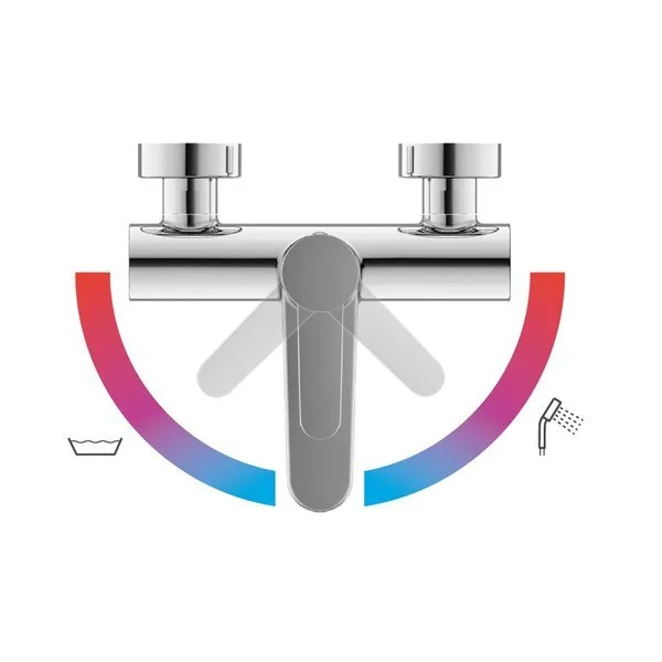 Смеситель для ванны Ravak Puri X0701 латунь - фото 4