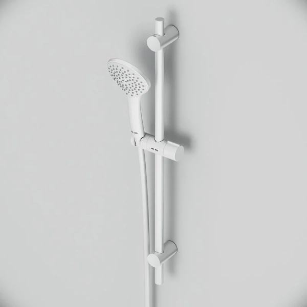 Душевой гарнитур Am.Pm Gem белый, белые index_1 - фото 8