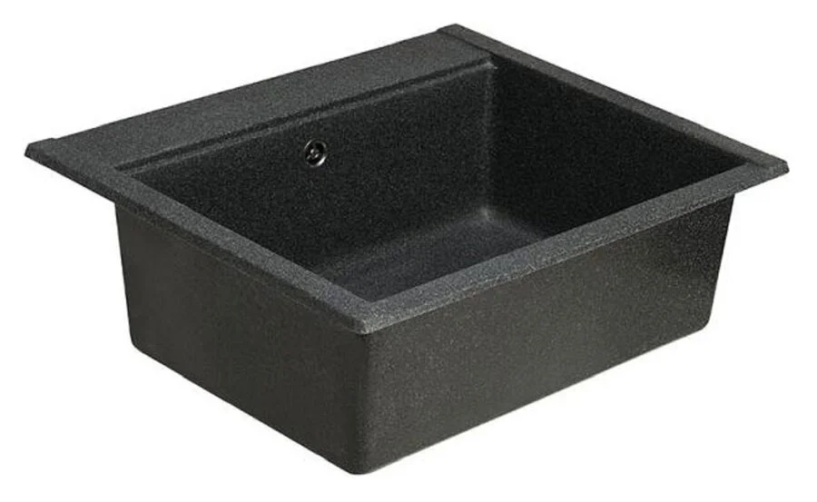 Мойка для кухни Акватон Делия 60 см графит - фото 3