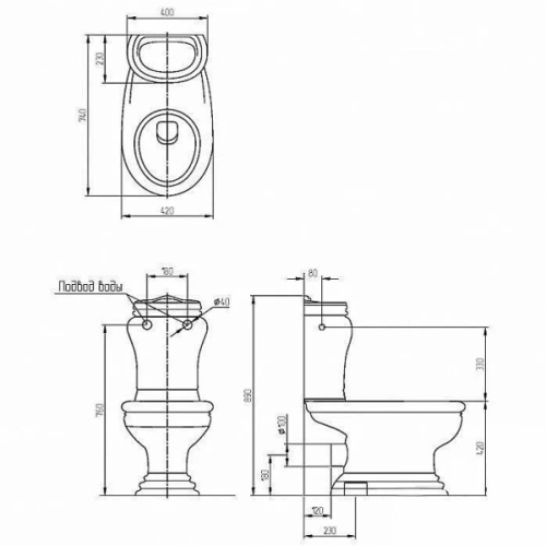 Схема, напольные - фото 2
