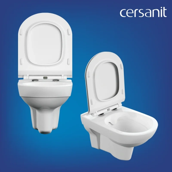 Унитаз с инсталляцией Cersanit City клавиша черная матовая index_3 - фото 10