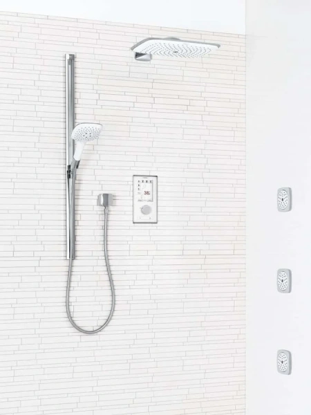 Душевой гарнитур Hansgrohe PuraVida белый/хром, душевые гарнитуры index_1 - фото 7