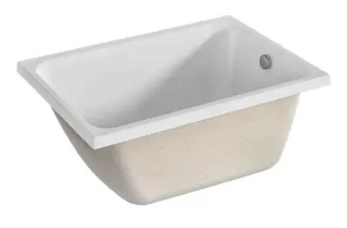 Ванна акриловая 1Marka Lett 01лет1070, 100 x 70 см, белый - фото 3