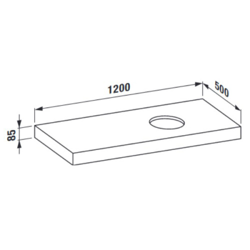 Схема, накладные (на столешницу) - фото 2