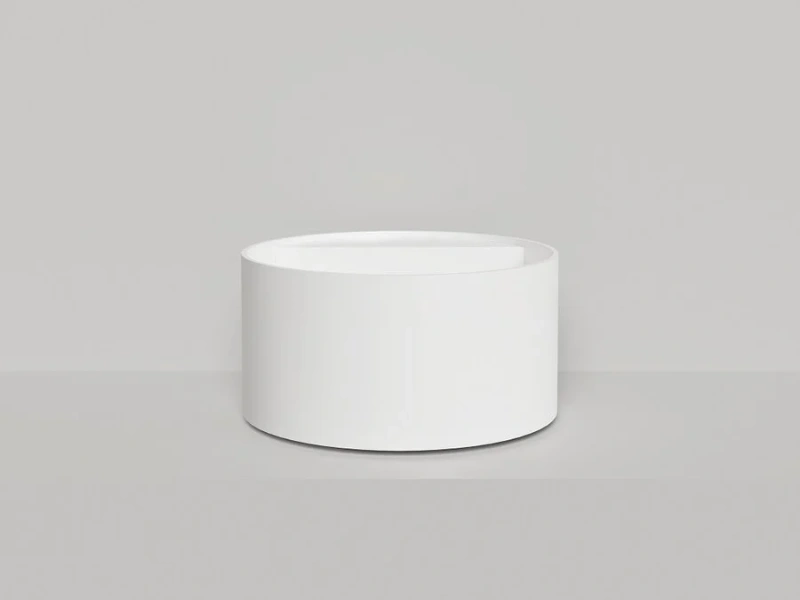 Раковина Salini Armonia Round Top 02 45 см белая матовая, одинарные - фото 8