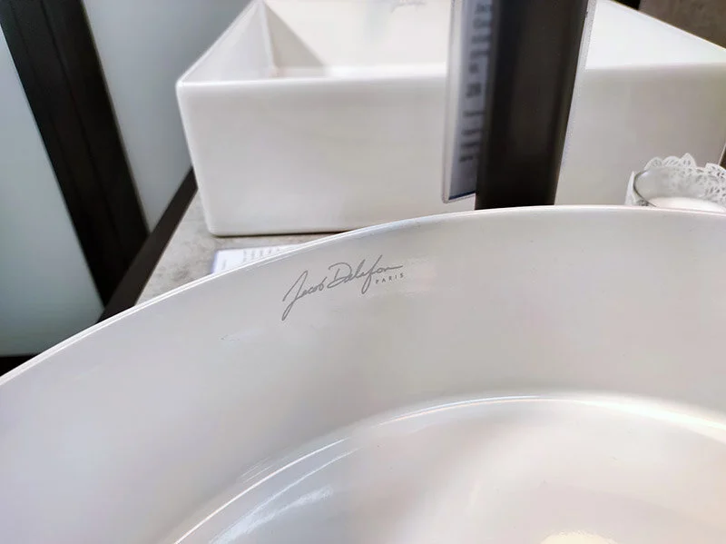 Раковина Jacob Delafon Delta Pure 41 см белая, без отверстия перелива, одинарные - фото 8