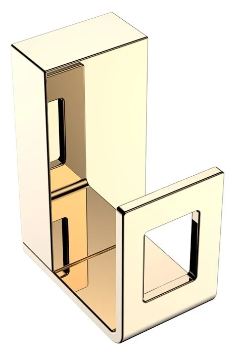 Крючок для ванной Boheme Q золото - фото 1